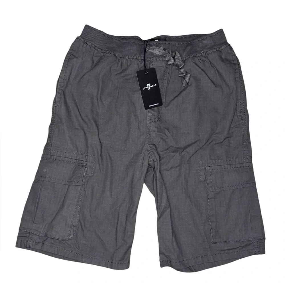 Youth Medium 7‎ For All Mankind Gray Cargo Shorts
